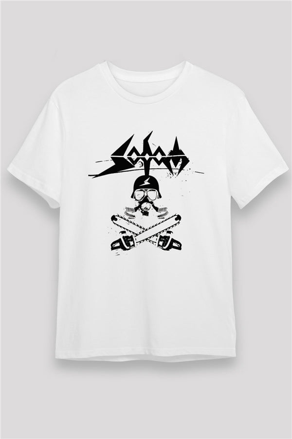 Sodom White Unisex T-Shirt | Rock Metal Music Tee