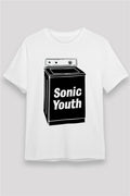 Sonic Youth White Unisex T-Shirt