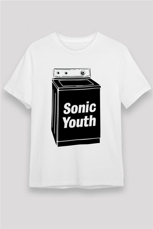 Sonic Youth White Unisex T-Shirt