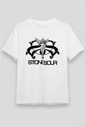 Stone Sour White Unisex T-Shirt
