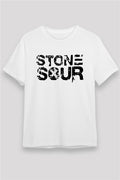 Stone Sour White Unisex T-Shirt