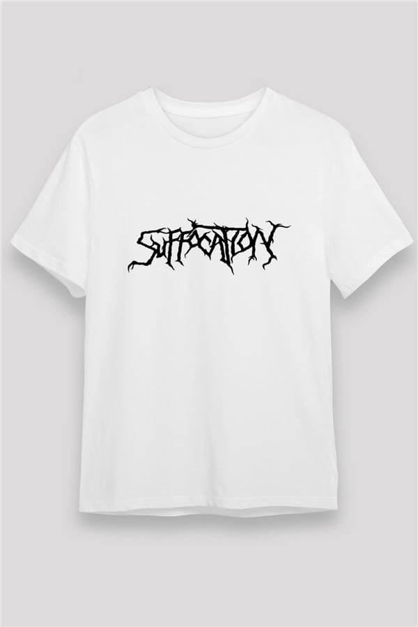 Suffocation White Unisex T-Shirt