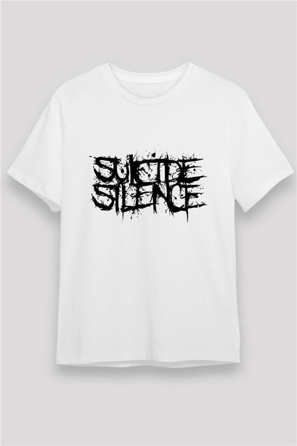 Suicide Silence White Unisex T-Shirt