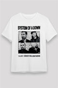 System of a Down White Unisex T-Shirt
