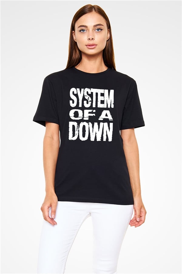 System of a Down Black Unisex T-Shirt