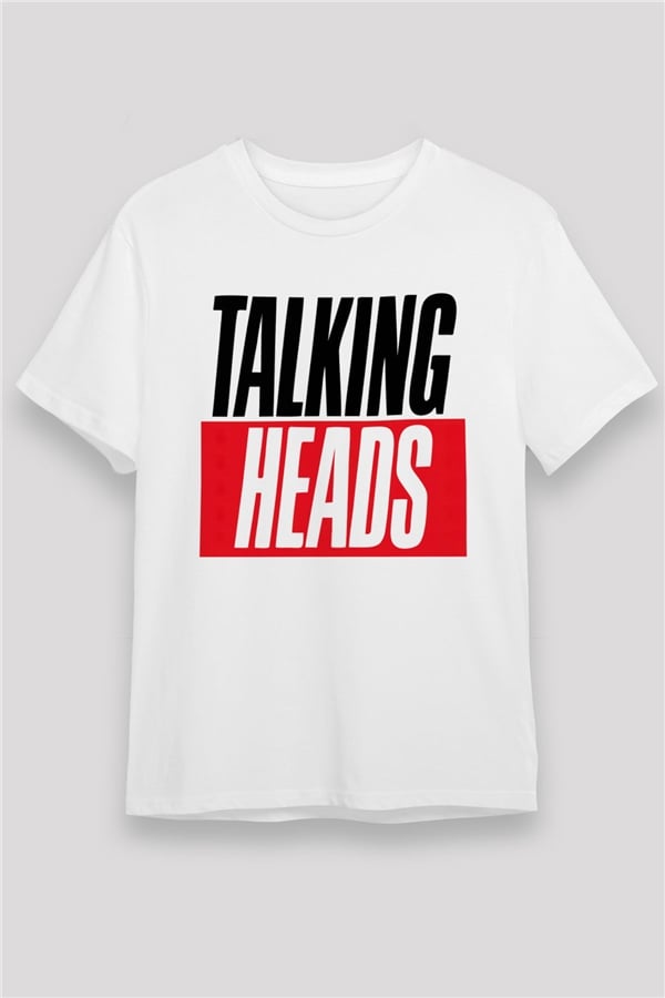 Talking Heads White Unisex T-Shirt