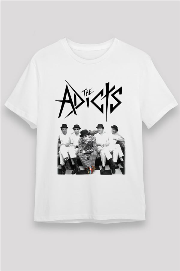 The Adicts White Unisex T-Shirt