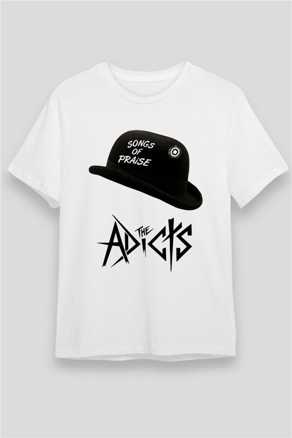 The Adicts White Unisex T-Shirt