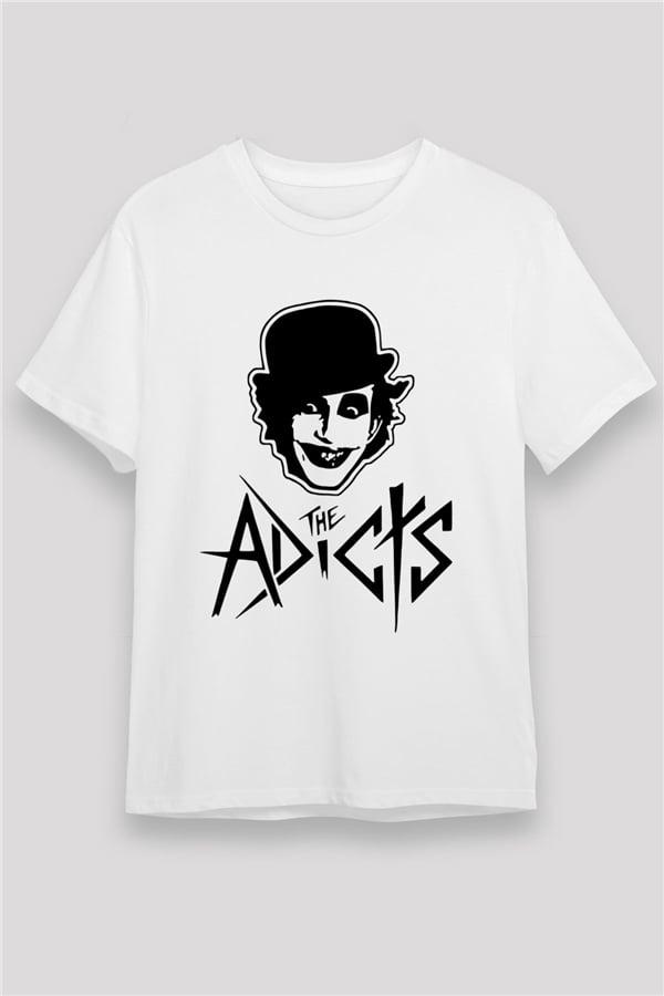 The Adicts White Unisex T-Shirt