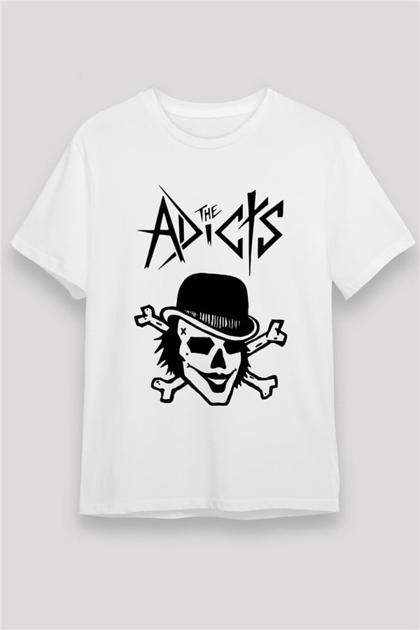 The Adicts White Unisex T-Shirt