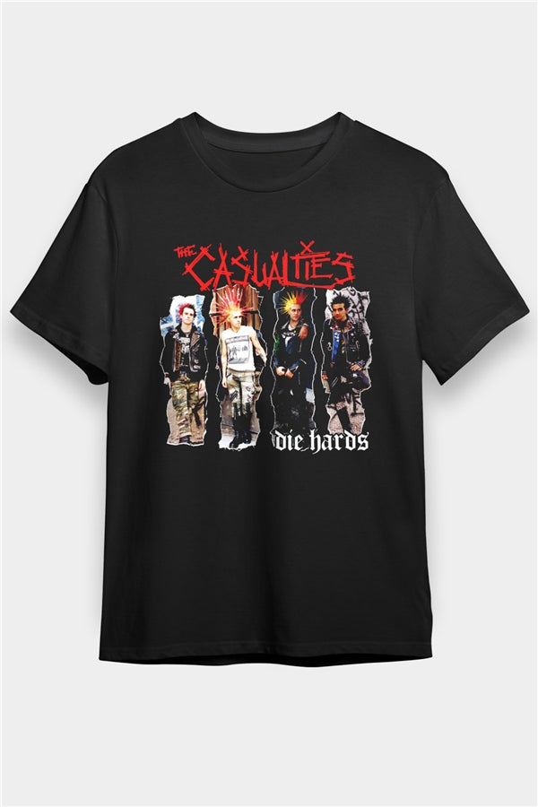 The Casualties Black Unisex T-Shirt