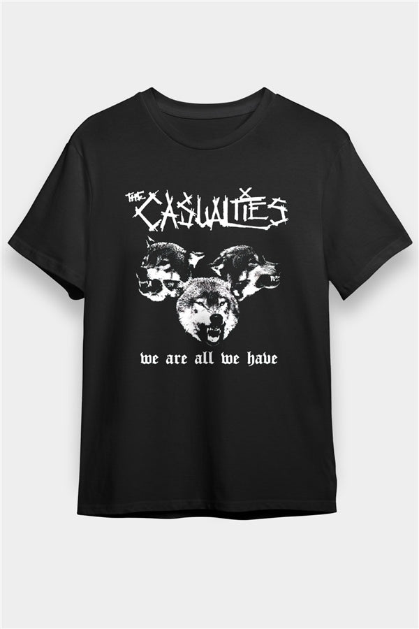 The Casualties Black Unisex T-Shirt