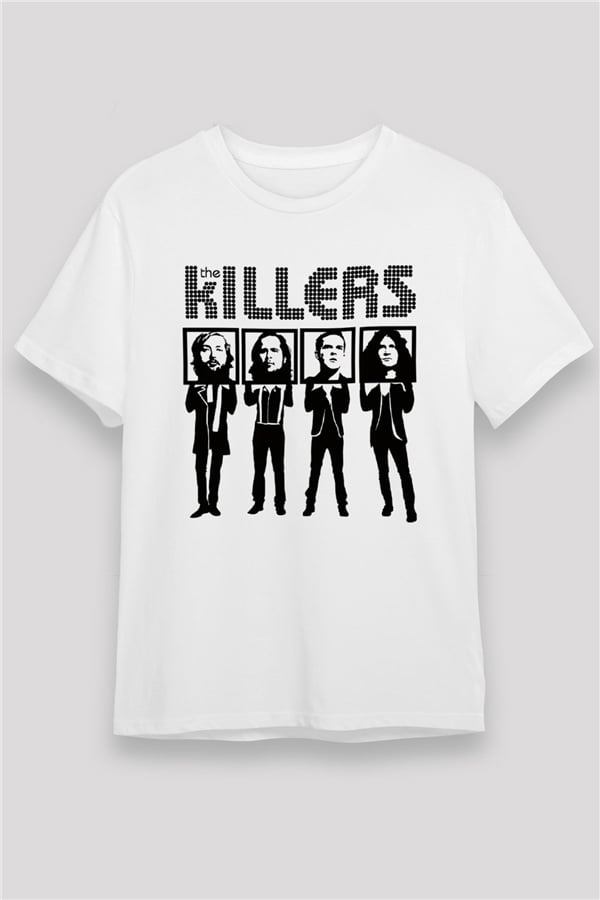 The Killers White Unisex T-Shirt