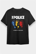 The Police Black Unisex T-Shirt