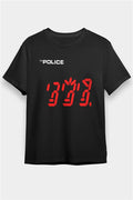 The Police Black Unisex T-Shirt