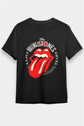 The Rolling Stones Iconic Logo Black Unisex T-Shirt