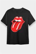 The Rolling Stones Logo Black Unisex T-Shirt