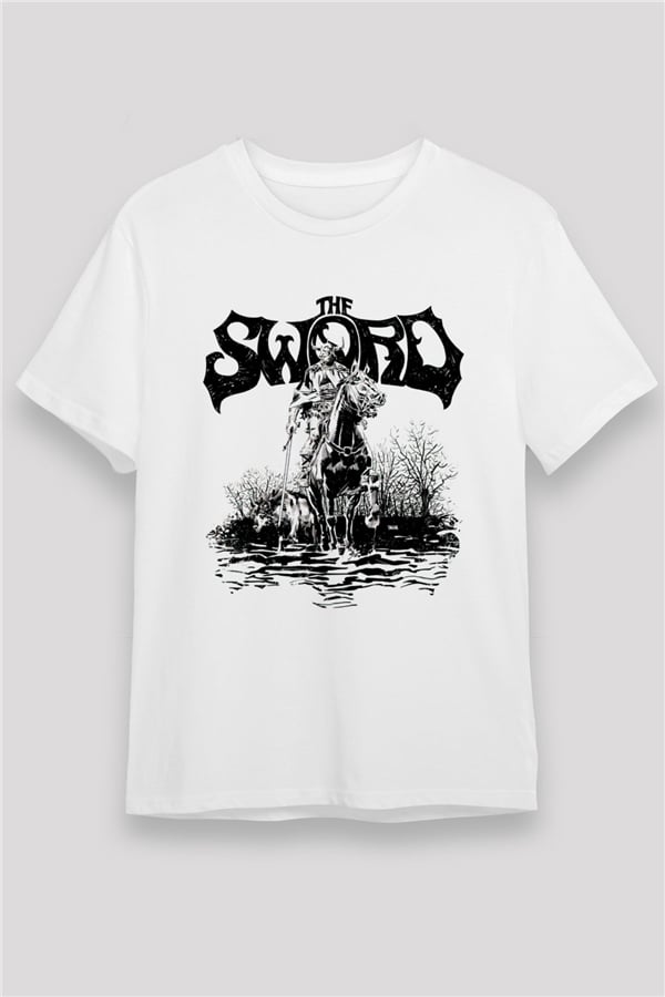 The Sword White Unisex T-Shirt