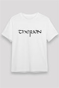 Therion Printed Unisex White T-Shirt