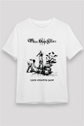 Three Days Grace White Unisex T-Shirt
