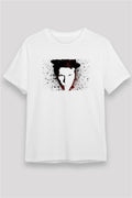 Tom Waits Printed Unisex White T-Shirt