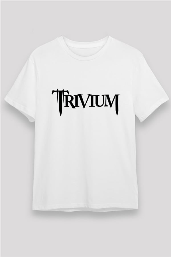 Trivium White Unisex T-Shirt
