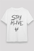 Twenty One Pilots White Unisex T-Shirt