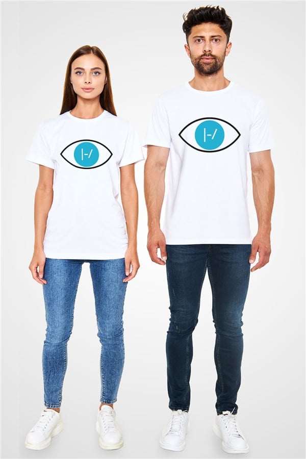 Twenty One Pilots White Unisex T-Shirt