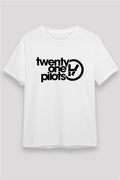 Twenty One Pilots White Unisex T-Shirt