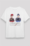 Twenty One Pilots White Unisex T-Shirt
