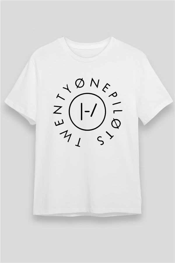 Twenty One Pilots White Unisex T-Shirt