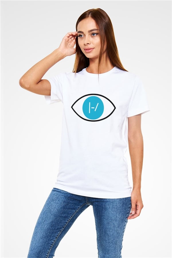 Twenty One Pilots White Unisex T-Shirt