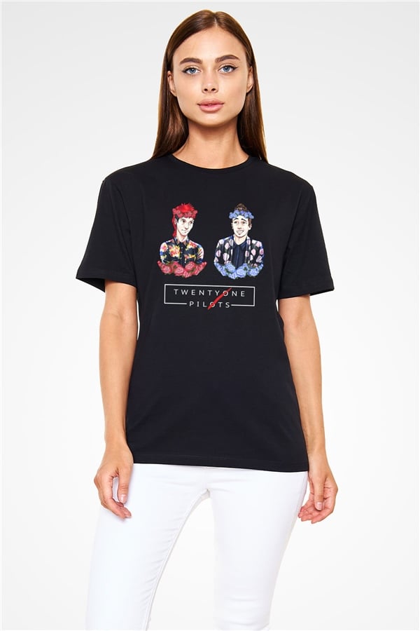 Twenty One Pilots Black Unisex T-Shirt