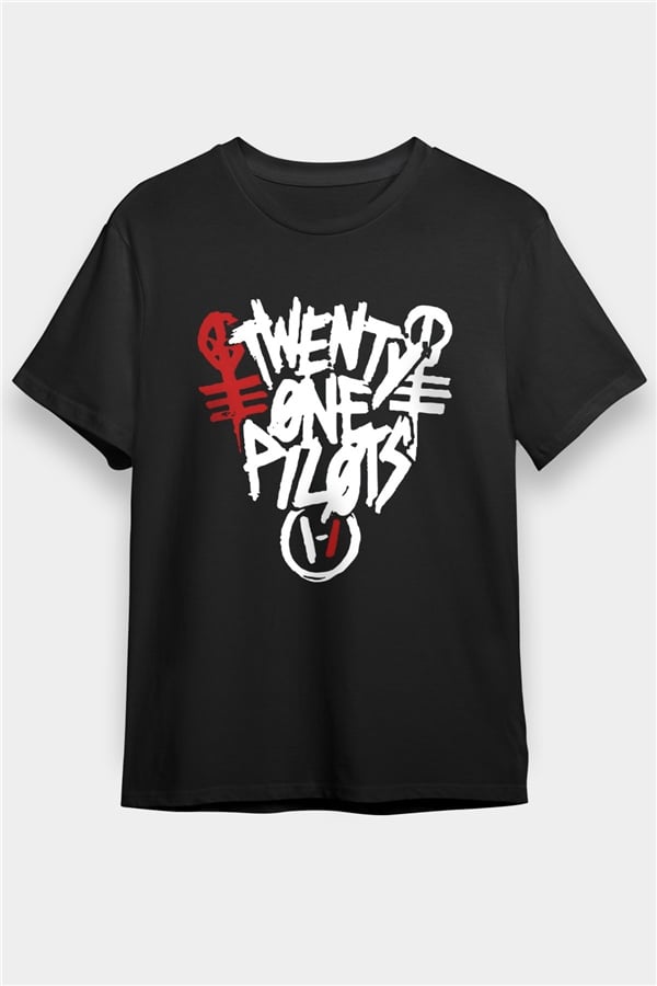 Twenty One Pilots Black Unisex T-Shirt