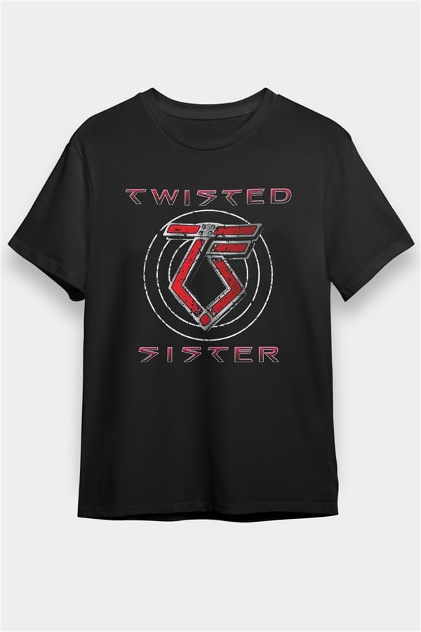 Twisted Sister Black Unisex T-Shirt