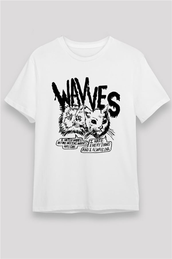 Wavves White Unisex T-Shirt